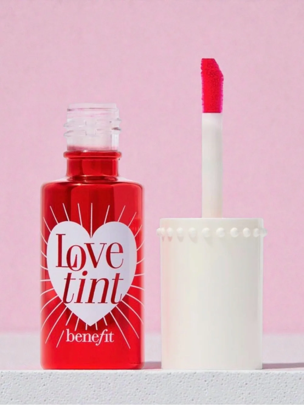 Benefit Lovetint Fiery-Red Tinted Lip & Cheek Stain 6ml / 0.2 fl oz NWOB